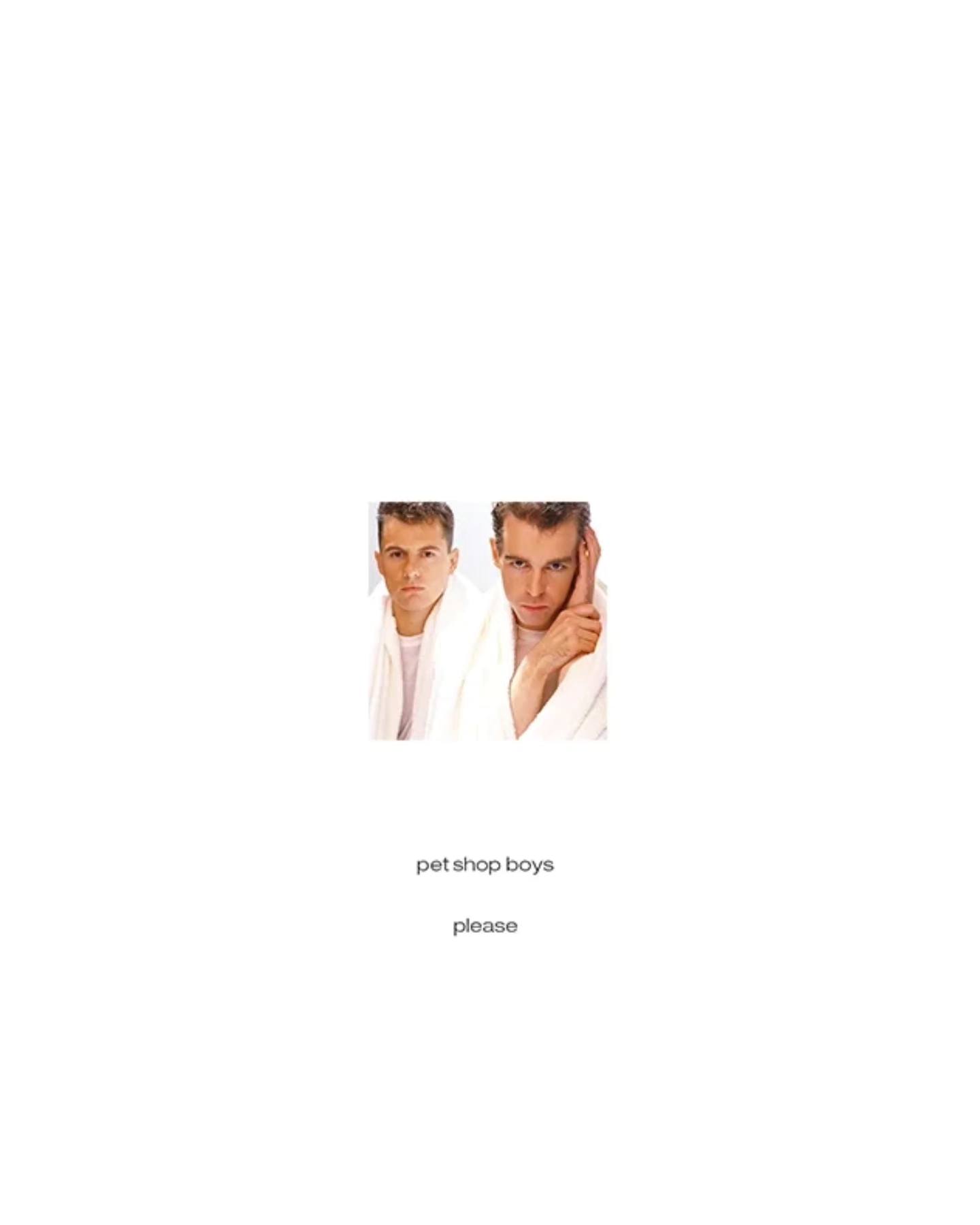 ALBUM OF THE DAY: Pet Shop Boys - Please (40th anniversary) (1986