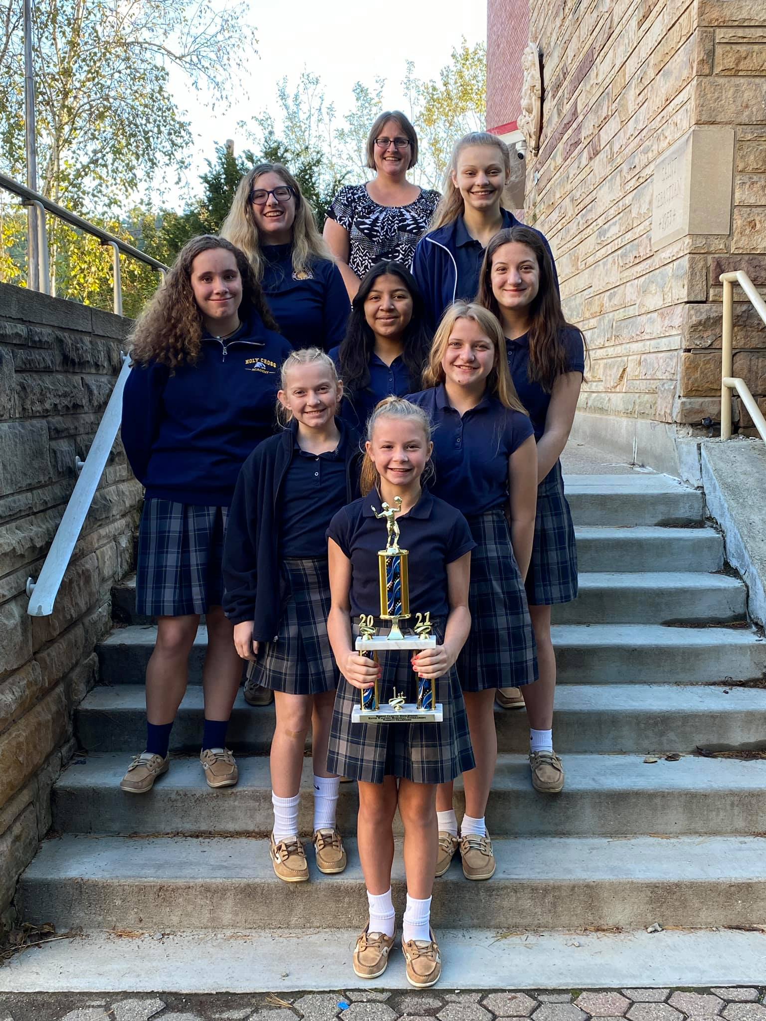 Congratulations to our Girls Varsity... - Holy Cross Academy | Facebook