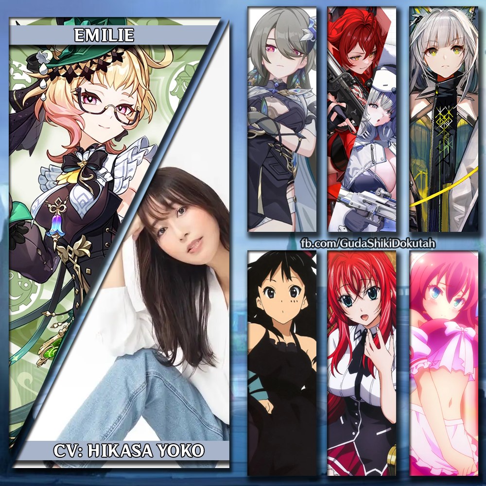 Gacha Seiyuu News: Hikasa Yoko will be joining Genshin Impact's
