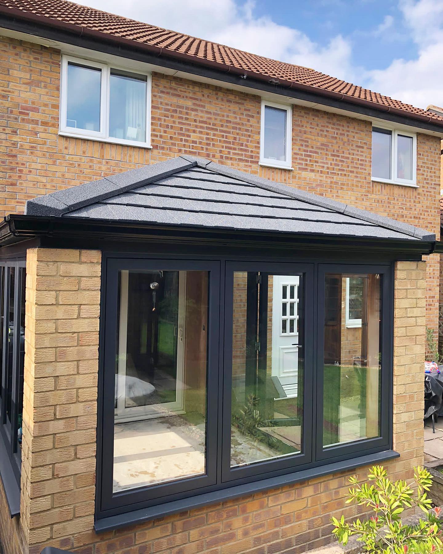 Another warm roof installed by... - Emerald Windows and Doors