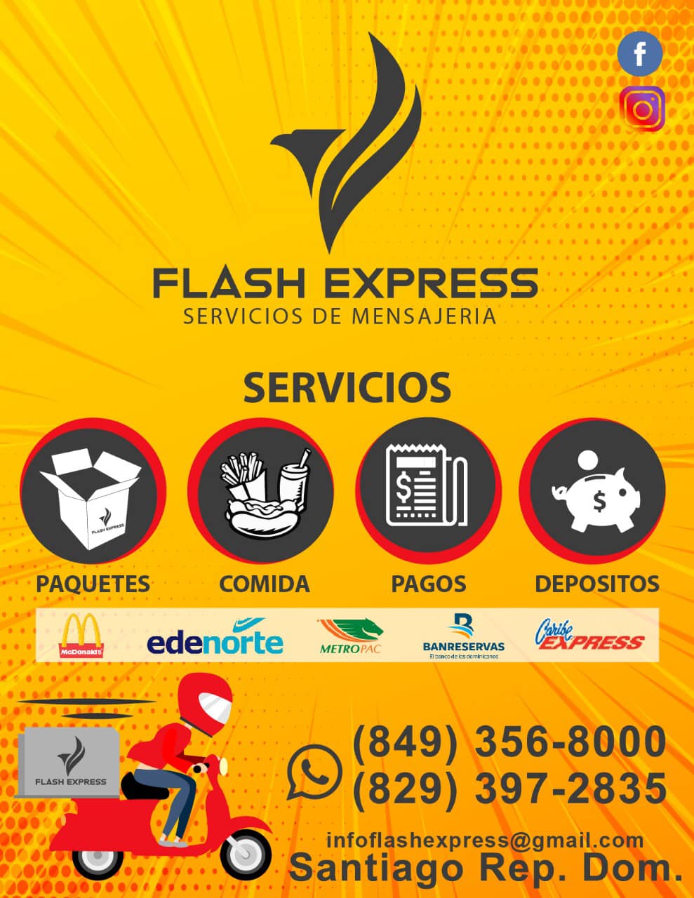 Flash Express | Santiago de los Caballeros