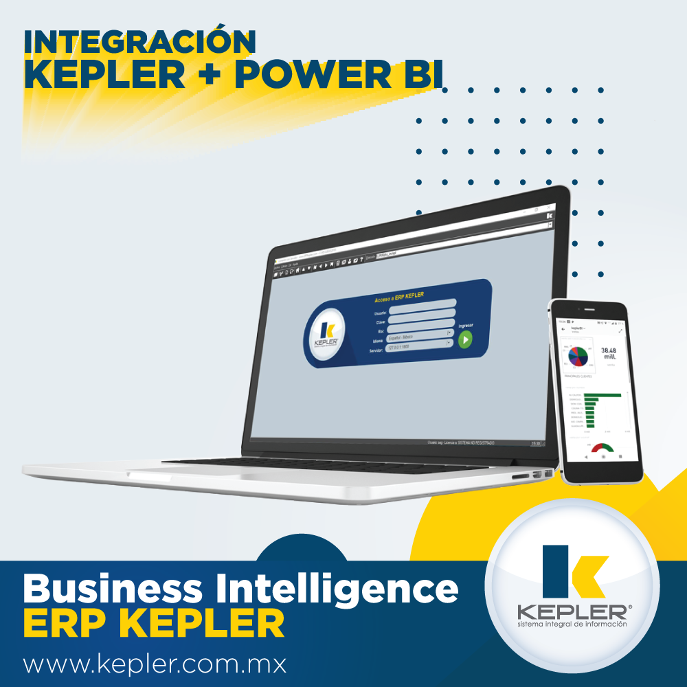 Con Power BI y el ERP KEPLER puedes... - Software ERP Kepler