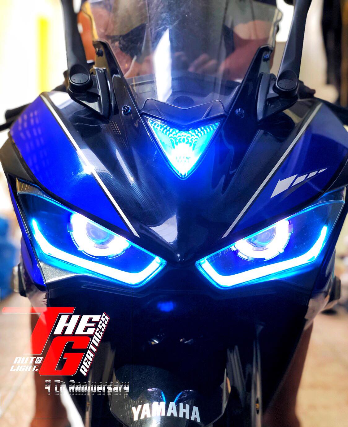T.G-auto Light - 📌📌📌REVIEW YAMAHA R3 ติดตั้งโปรเจ็คเตอร์... | Facebook