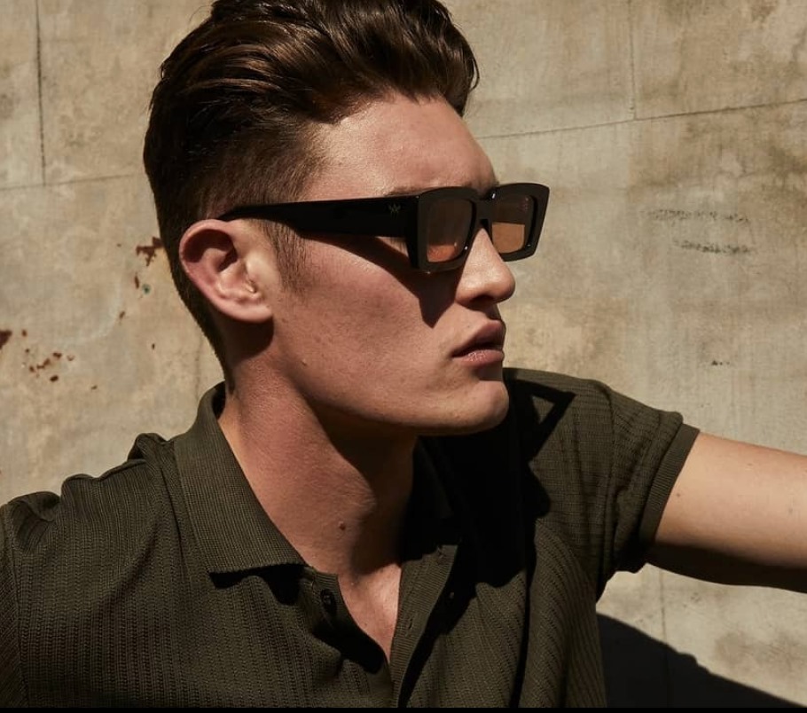 Sunglass Connection The New Am Eyewear Fasha Sunglasses Are Full Of Sharp Clean Lines And Brand Spanking Gloss Finishes That Will Keep Your Eyes Happy And Your Fashion Cravings Completely Satisfied