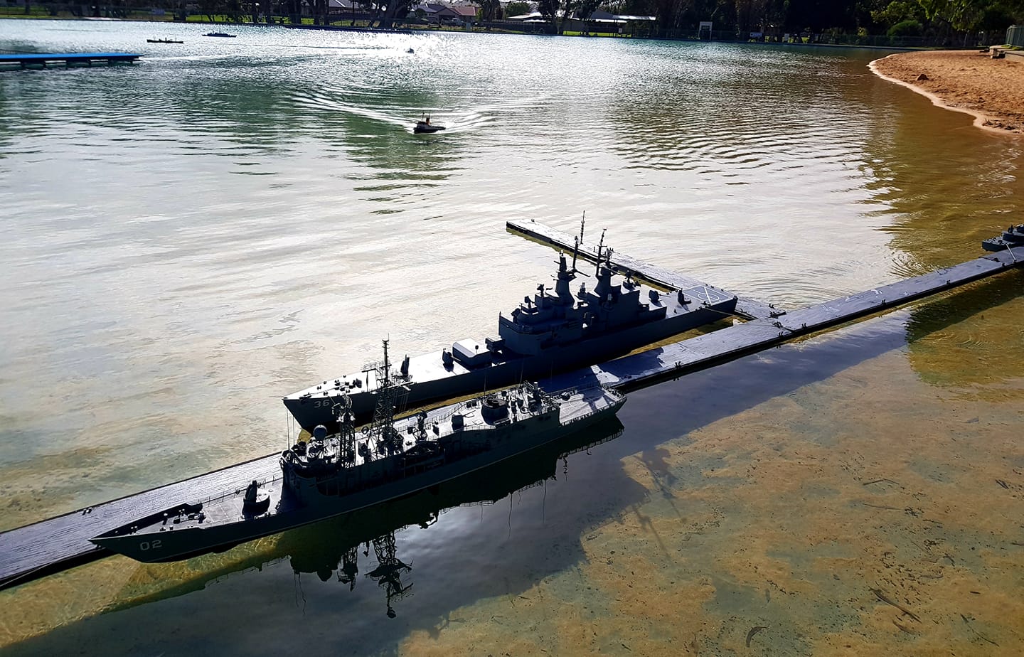 Task Force 72 - The USS California CGN 36 and HMAS...