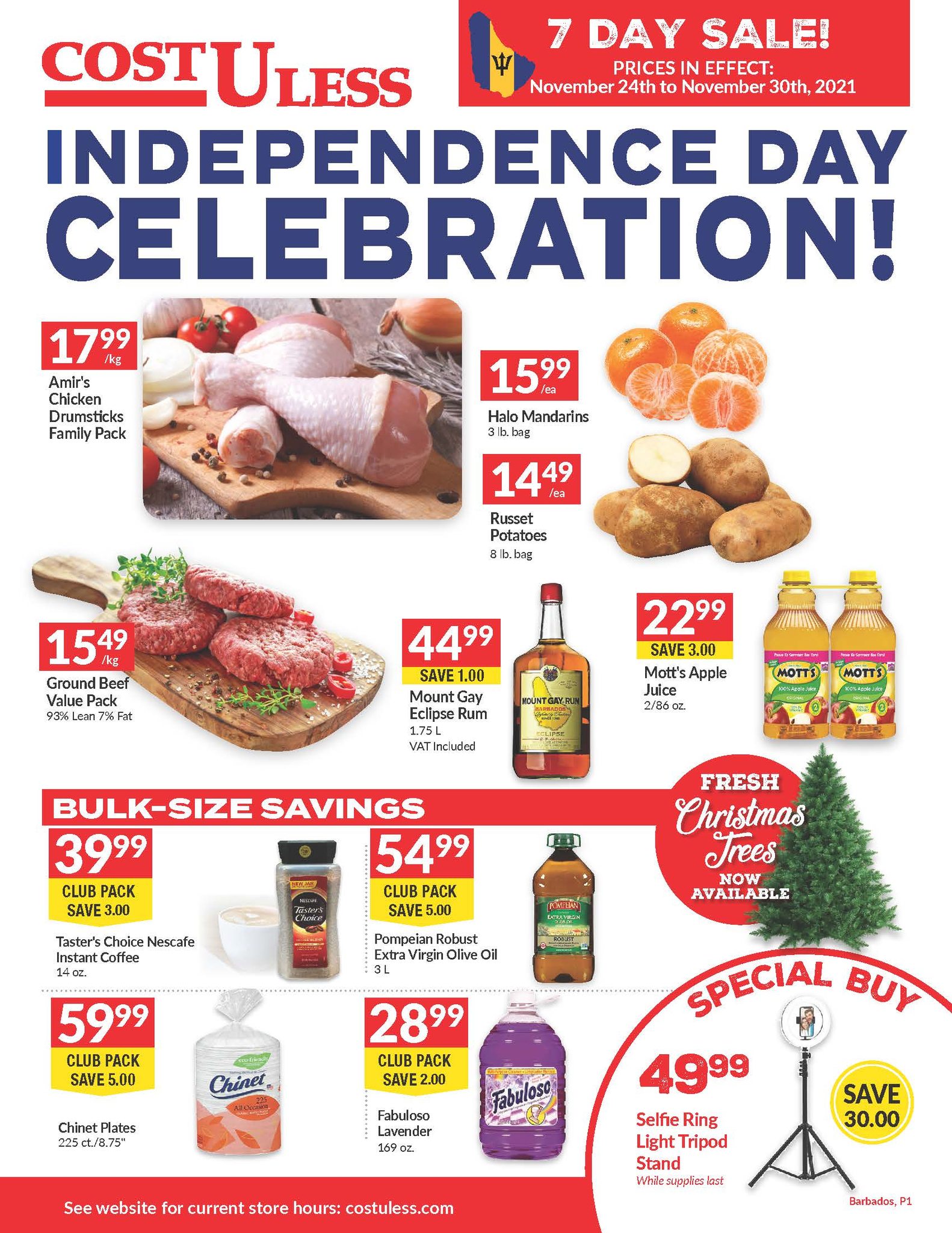 🛒🦃🍗🥧 Celebrate Independence Day... - Cost.U.Less Barbados