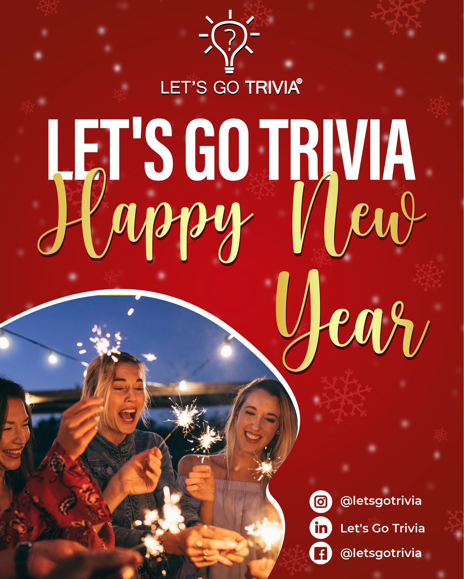 Lets Go Trivia - 🥂Happy New Year!🍾 from the entire team... | Facebook