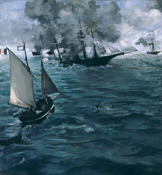 It's Battle of Cherbourg 161–when the USS Kearsarge battled the