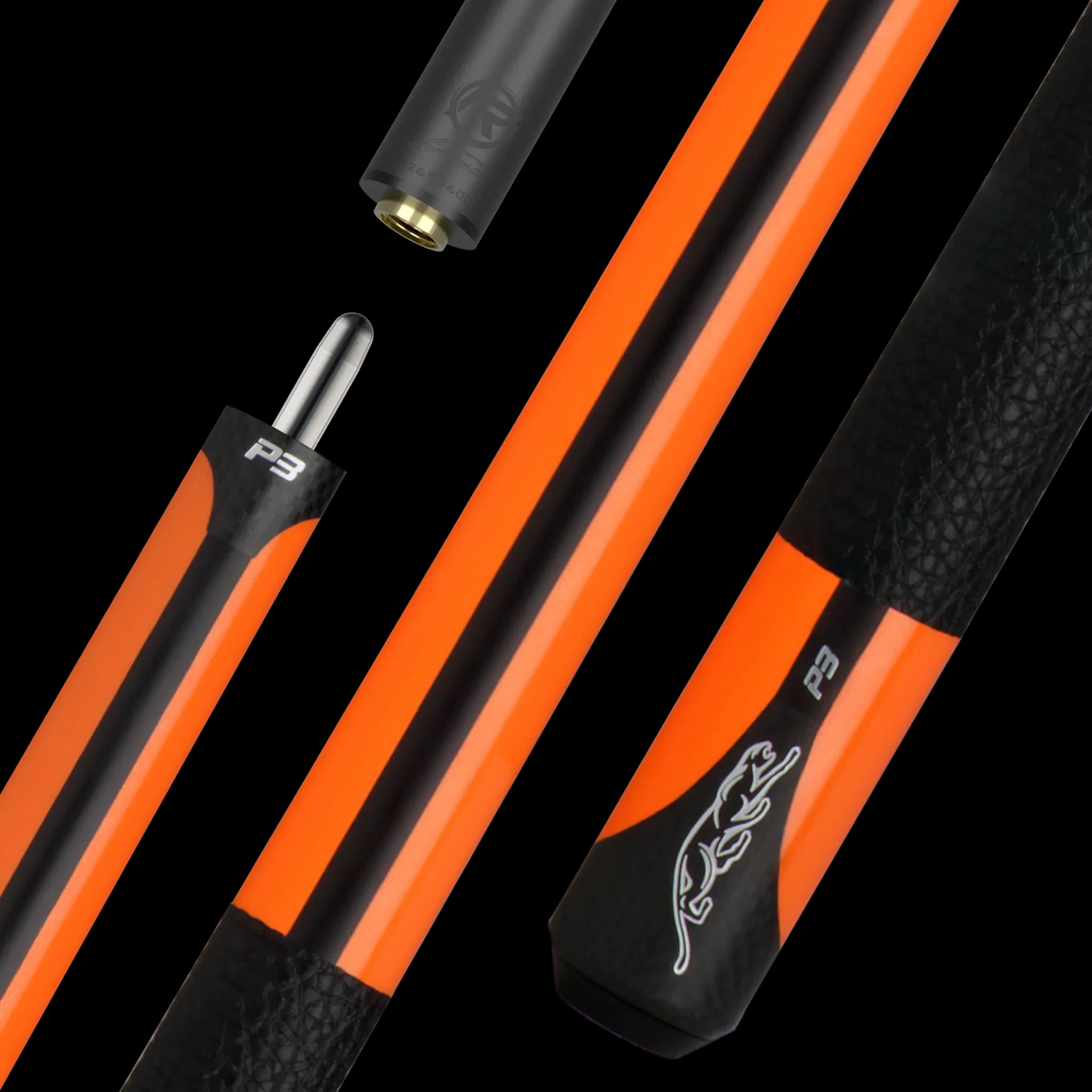 Brand new Predator P3 Flare Orange pool cue for sale