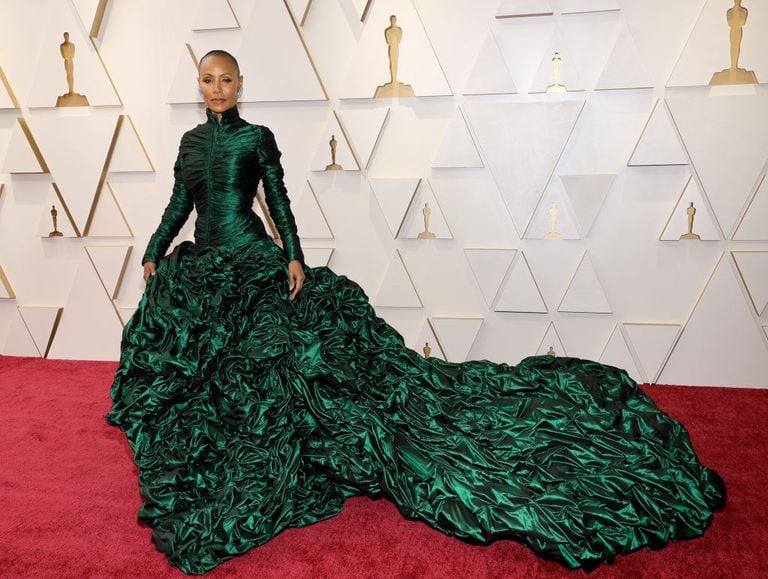 marsai martin green dress arrives at the 98th Oscar Awards. I absolutely love this on her. Very Sophisticated. 🔥🔥 #marsaimartin marsai martin in blackish