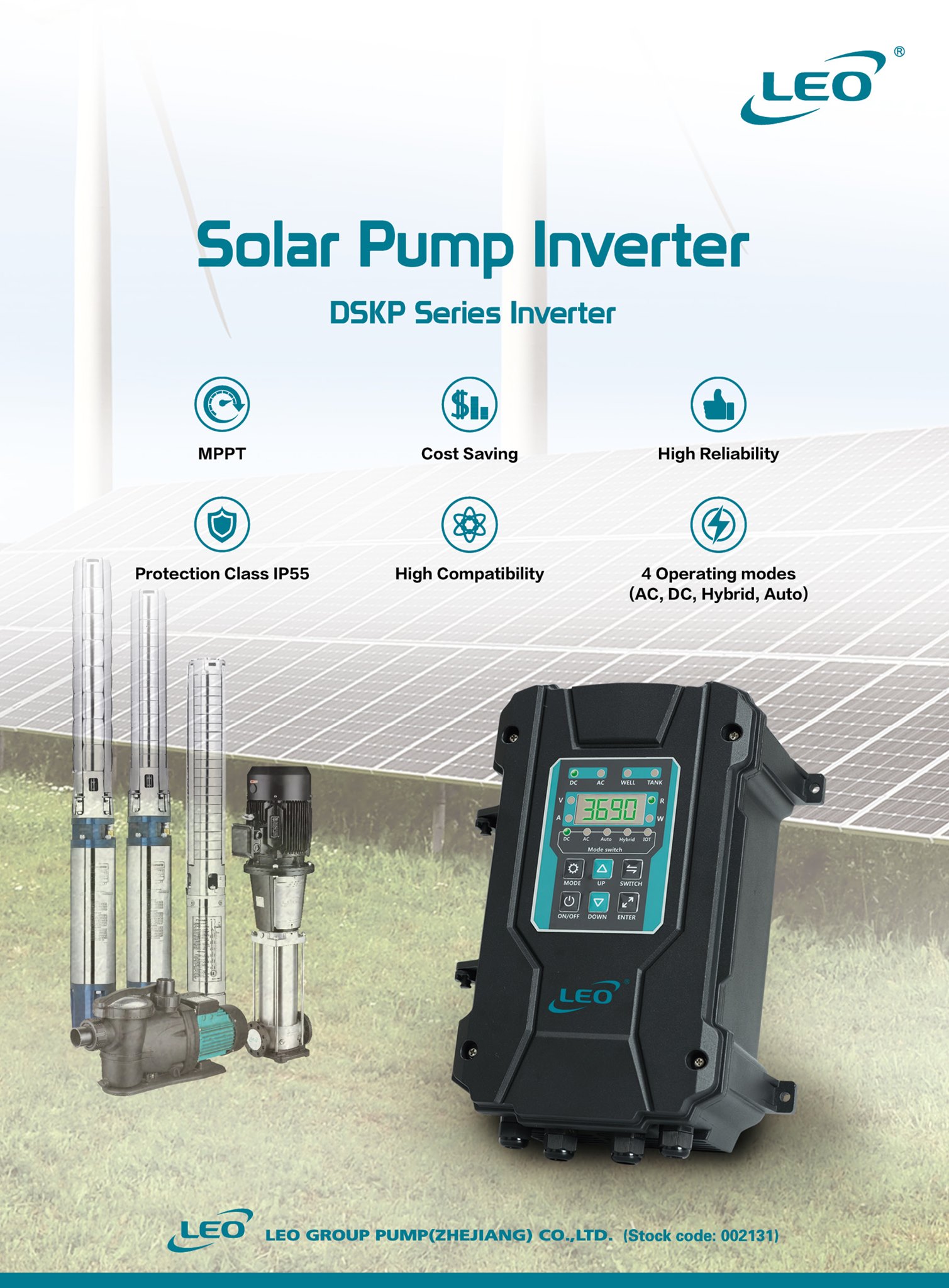 LEO PUMP - DSKP Series Inverter, the Solar Pump Inverter... | Facebook