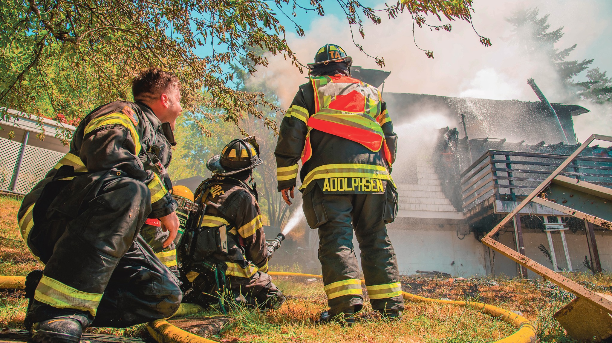 The Chronicle - The Riverside Fire Authority responded to...