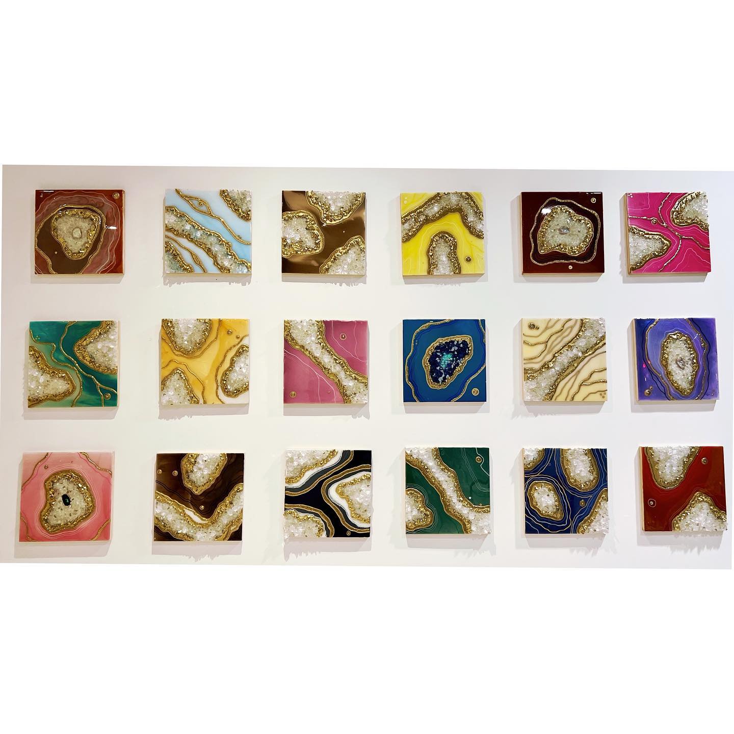 live4livartwork - The Mini Geode Collection 2021 All... | Facebook