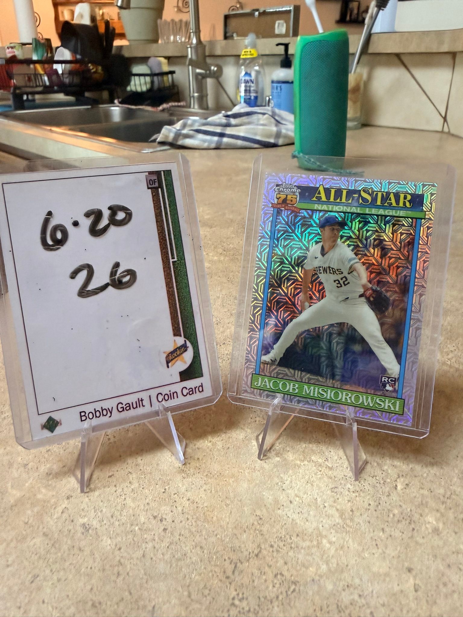 2026 Topps Series 2 Jacob Misiorowski Mojo Silver Pack Chrome