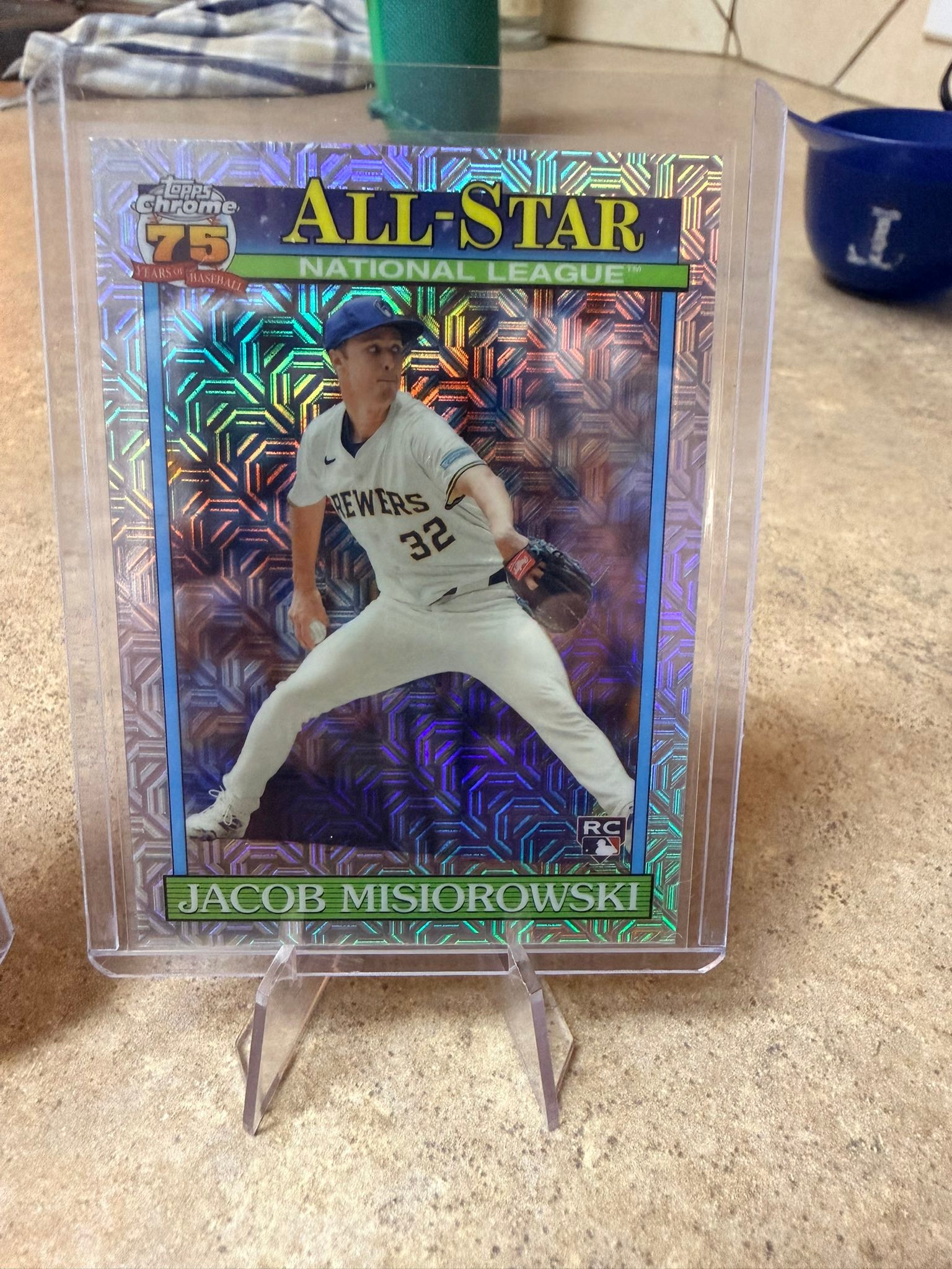 2026 Topps Series 2 Jacob Misiorowski Mojo Silver Pack Chrome