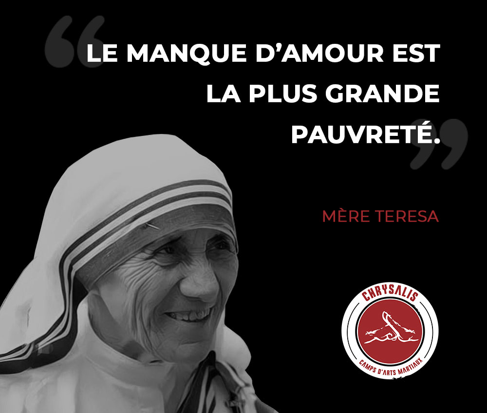 Chrysalis Camps Joyeuse Saint Valentin En Cette Journee Ou L Amour Est A L Honneur Voici Quelques Mots Bienveillants De Mere Teresa Le Manque D Amour Est La Plus Grande Pauvrete