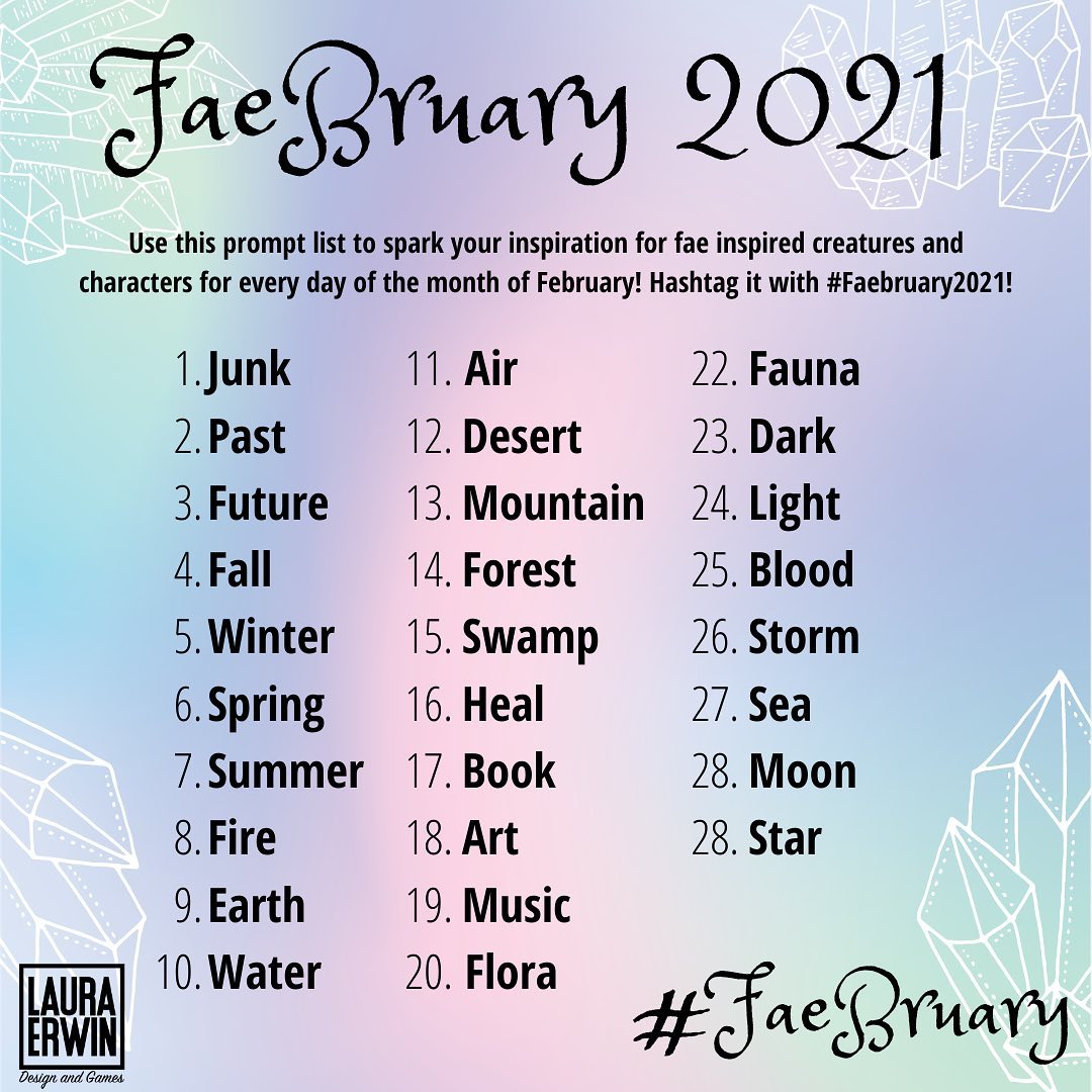 Laura Erwin Design and Games - For the month of February I decided 