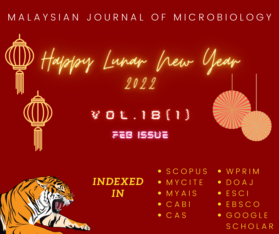 Malaysian Journal of Microbiology - MJM