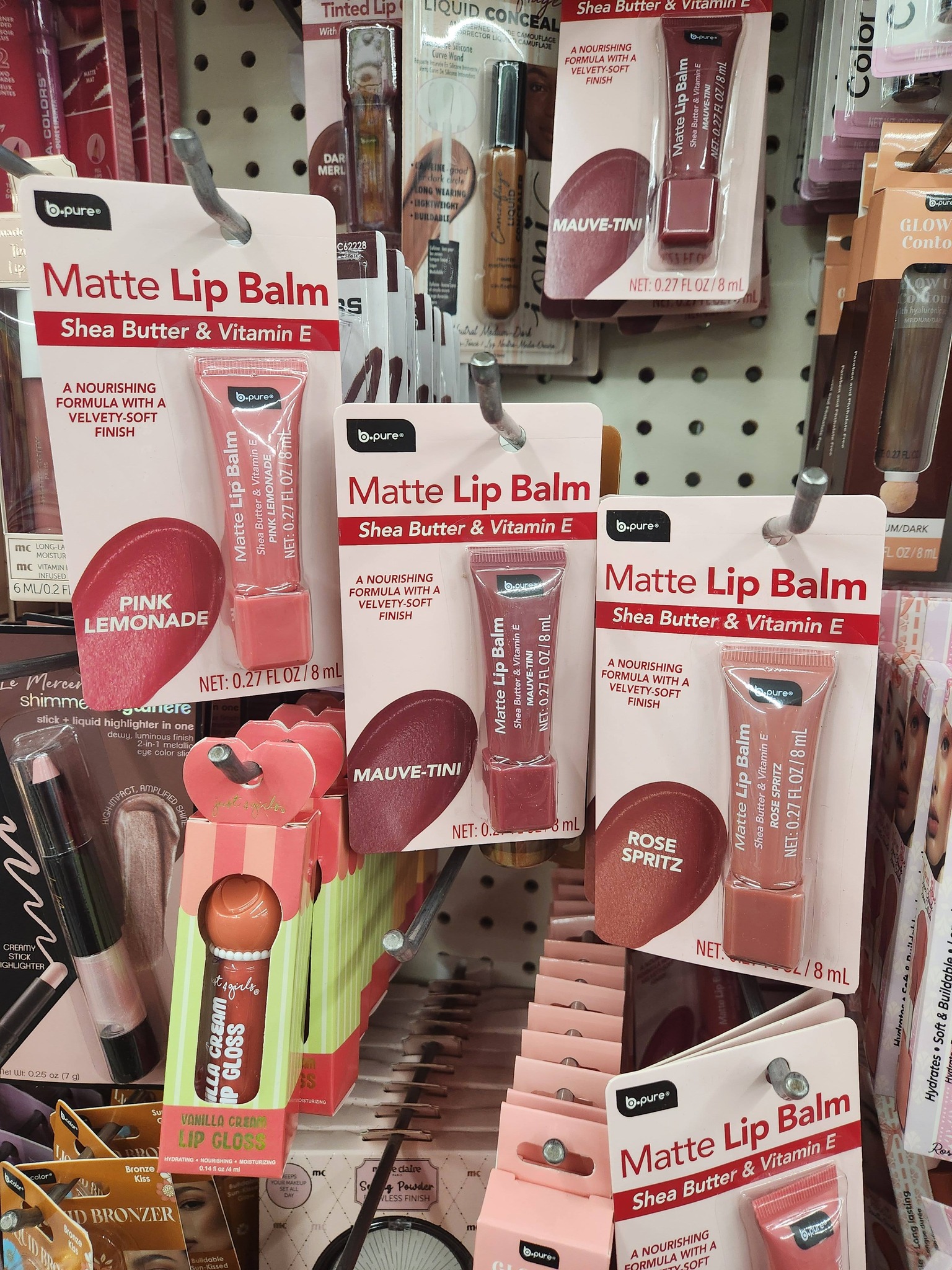 b-pure matte lip gloss product quantity concerns