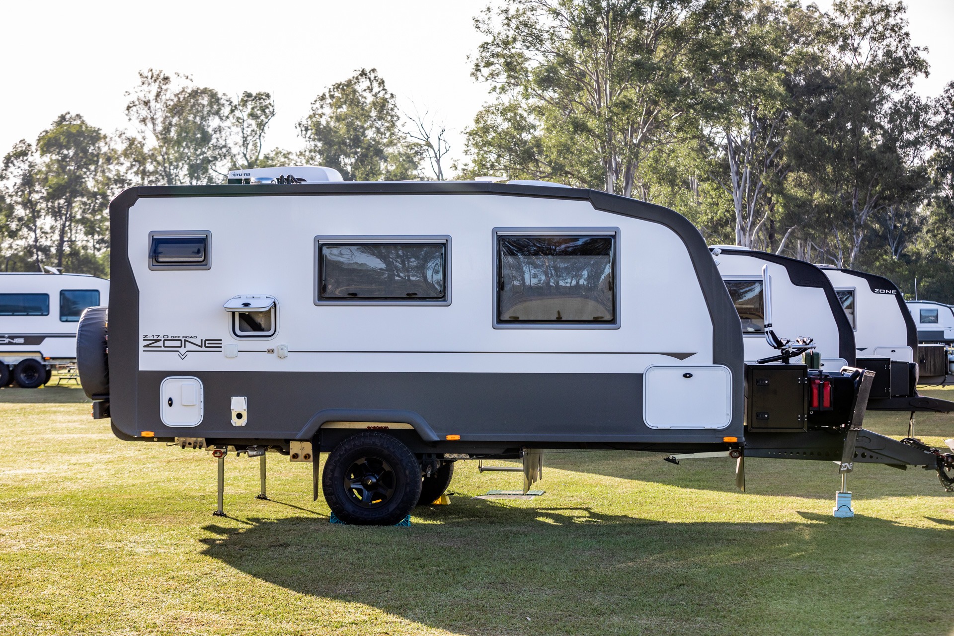 ZONE RV - In the OFF ROAD ZONE. Lithium battery, C-ZONE...