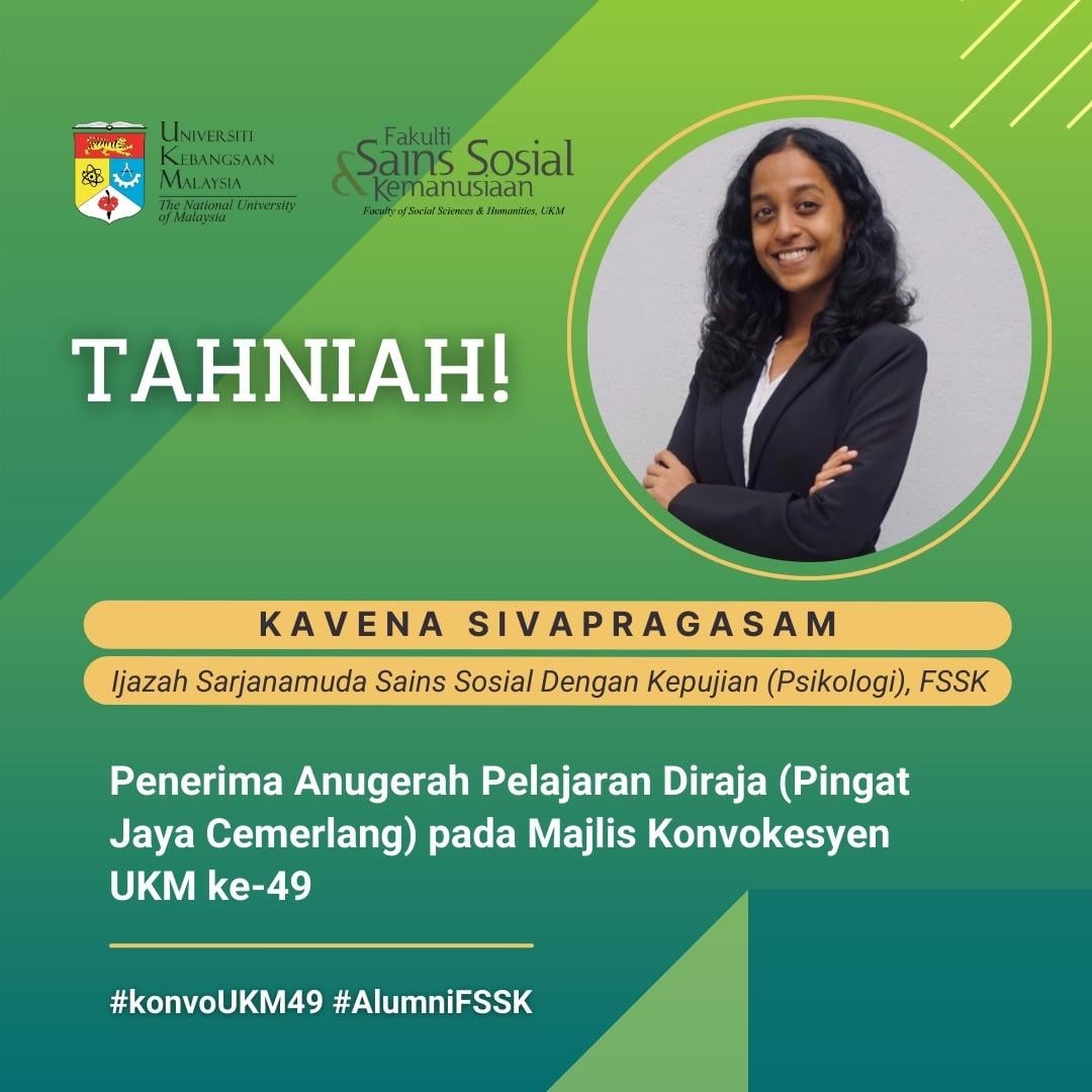 Tahniah... - Fakulti Sains Sosial dan Kemanusiaan UKM | Facebook