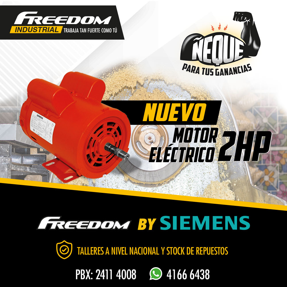 Motos Freedom - Conoce el Nuevo Motor Eléctrico de 2HP...