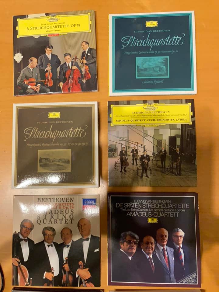 The Amadeus Quartet's complete recordings on Deutsche Grammophon