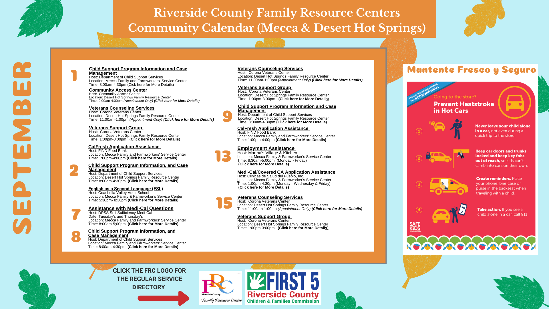 The September Community... - First 5 Riverside County