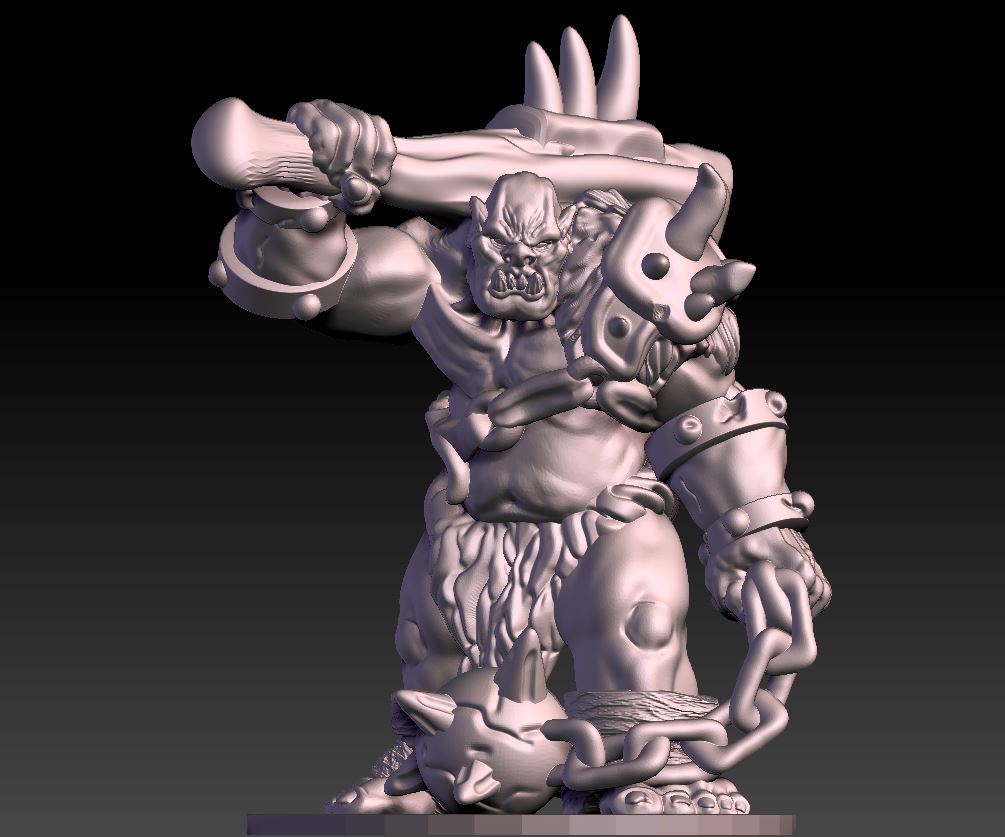 JGSculpts - two Ogres I made for this month's Patreon!...