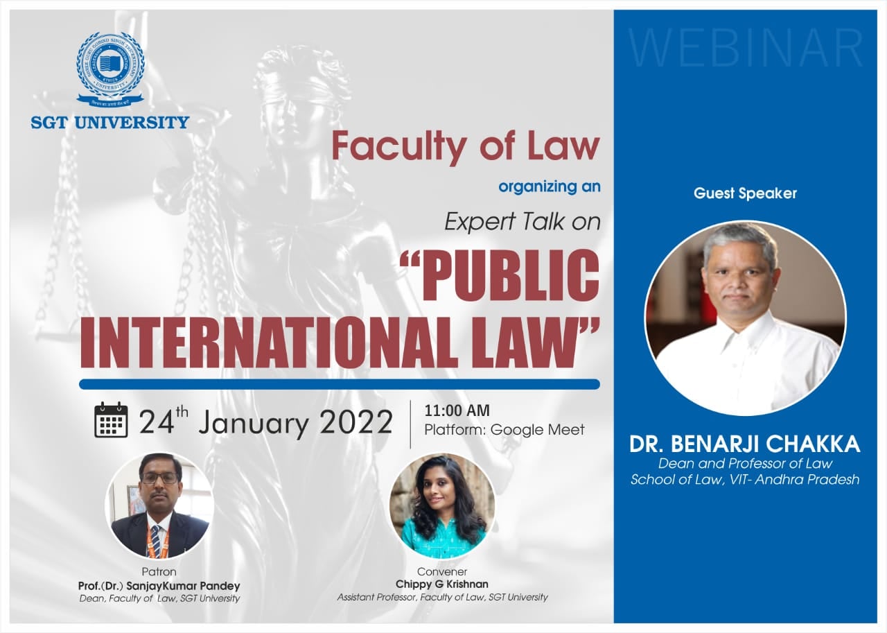 SGT University- Faculty of Law - The Faculty of Law, SGT University is ...