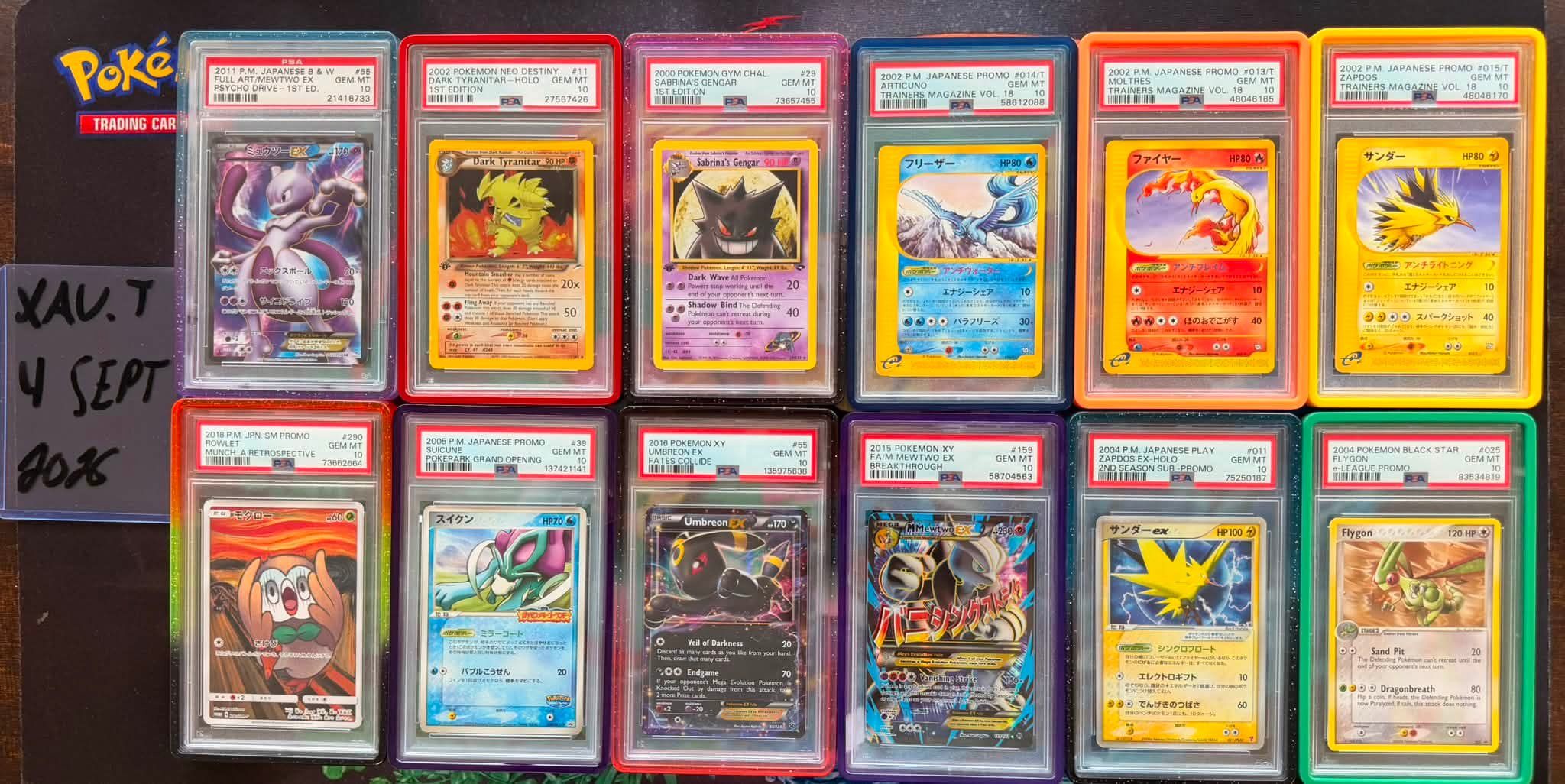 XY比卡超Promo PSA10 $7300 意pm 2016P.M. P.M. JPN. XY PROMO 2016