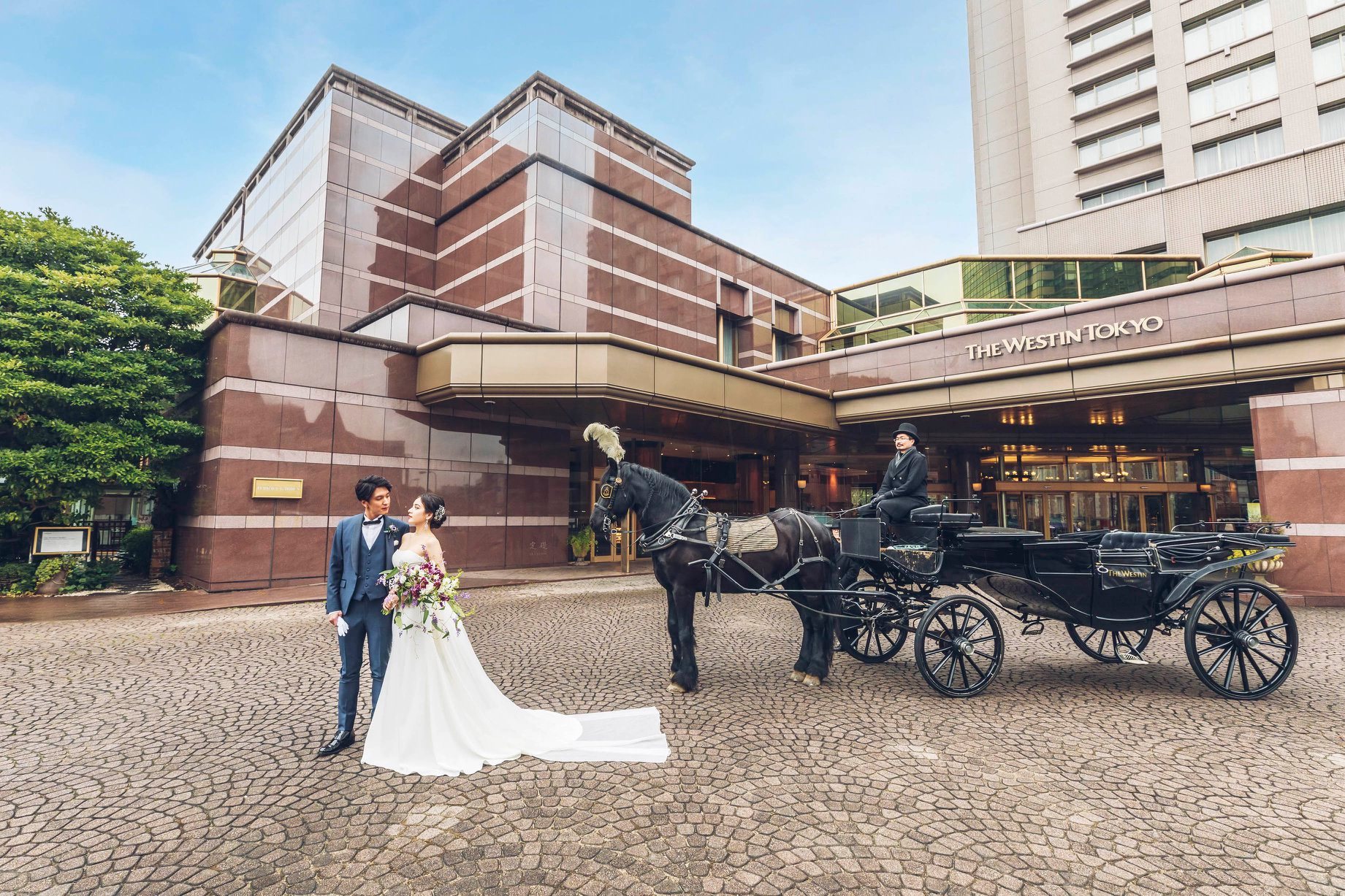 The Westin Tokyo ウェスティンホテル東京 10月31日 日 は ウエディングをご検討の方向けに月に一度の ウエディングフェア を開催 料理長特選和牛のフィレステーキのご試食や プロジェクションマッピングの演出をご体験いただけるほか 馬車見学やルネサンス