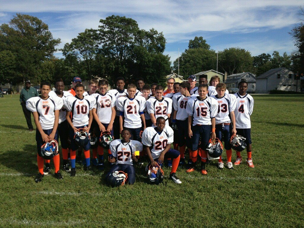 Rams 130lb Football Team 2013 | Pine Hill NJ