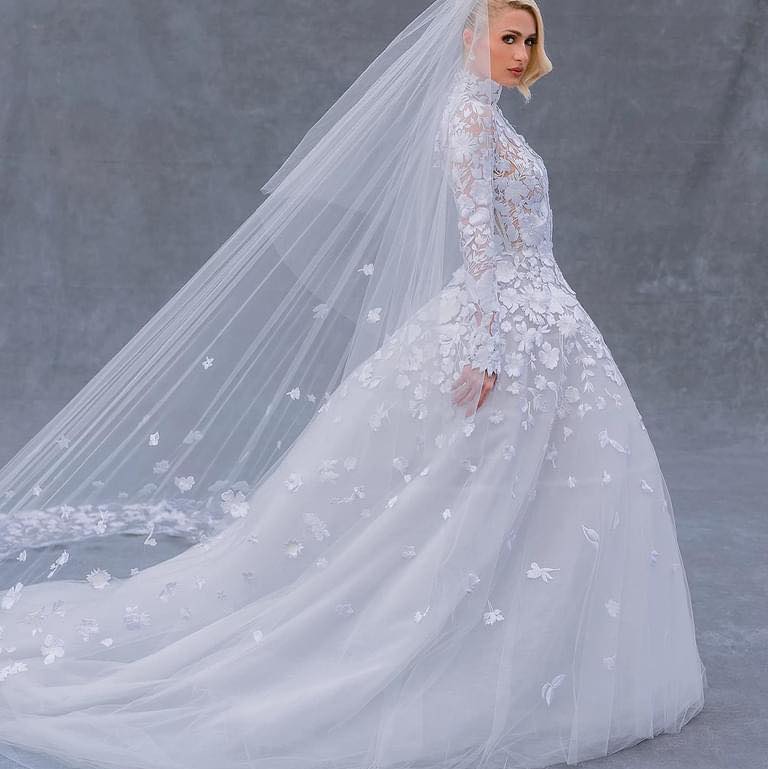 paris hilton bridesmaid dresses tied the knot this week and had four stunning bridal looks. My fave is her ceremony gown and her short party dress. Which one of your fave? Evening bridesmaid