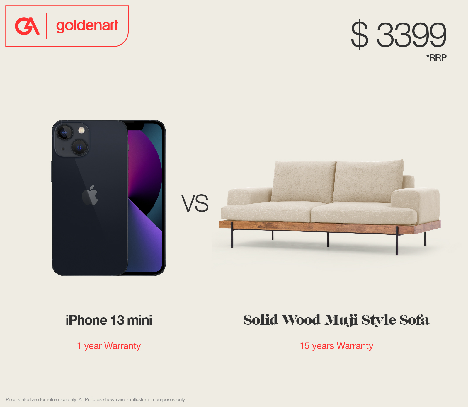 Golden Art Sofa A Big Sale No Wait A Mega Sale With Facebook