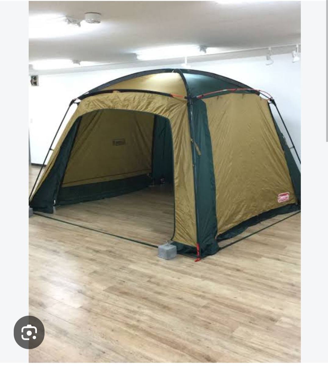 coleman round screen tarp /340 ขออนุญาตใช้รูปแทนนะครับ ฝนตกทุกวัน
