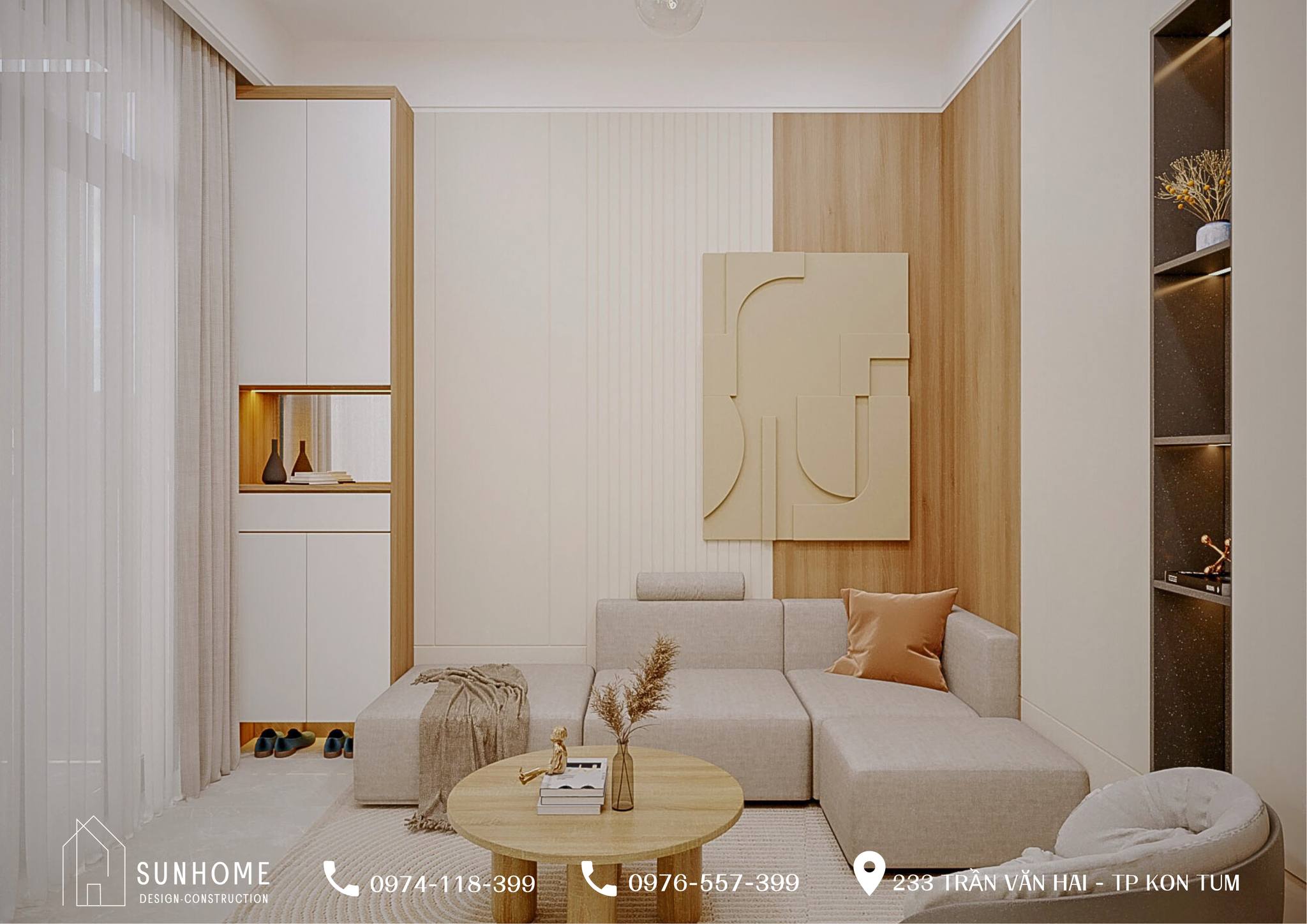 SUN HOME- Thiết kế nhà đẹp | Tinh Kontum