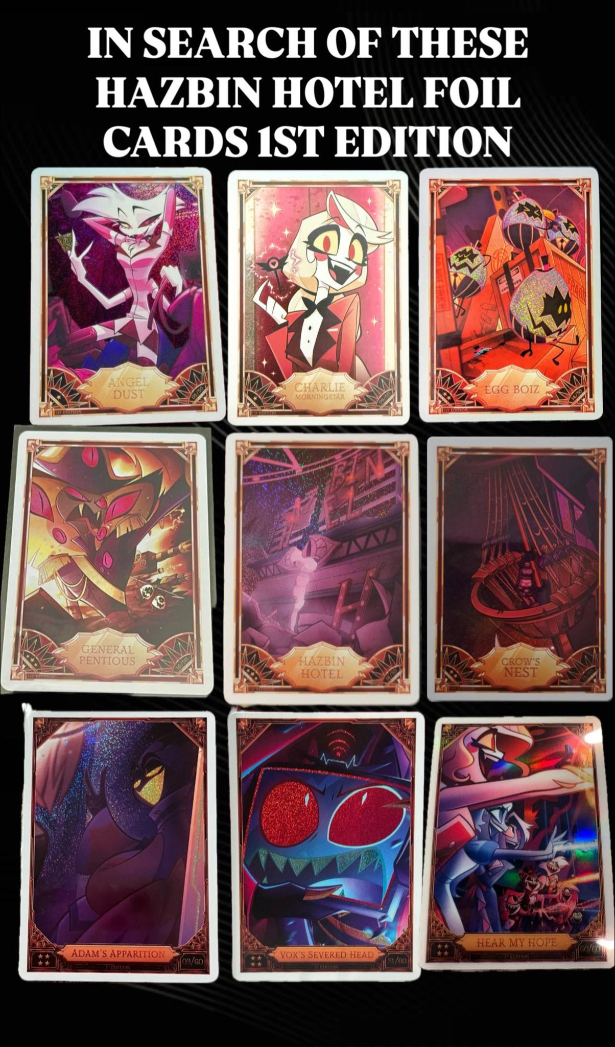 ハズビンホテル チャーリー 1st edition foil ハズビンホテル