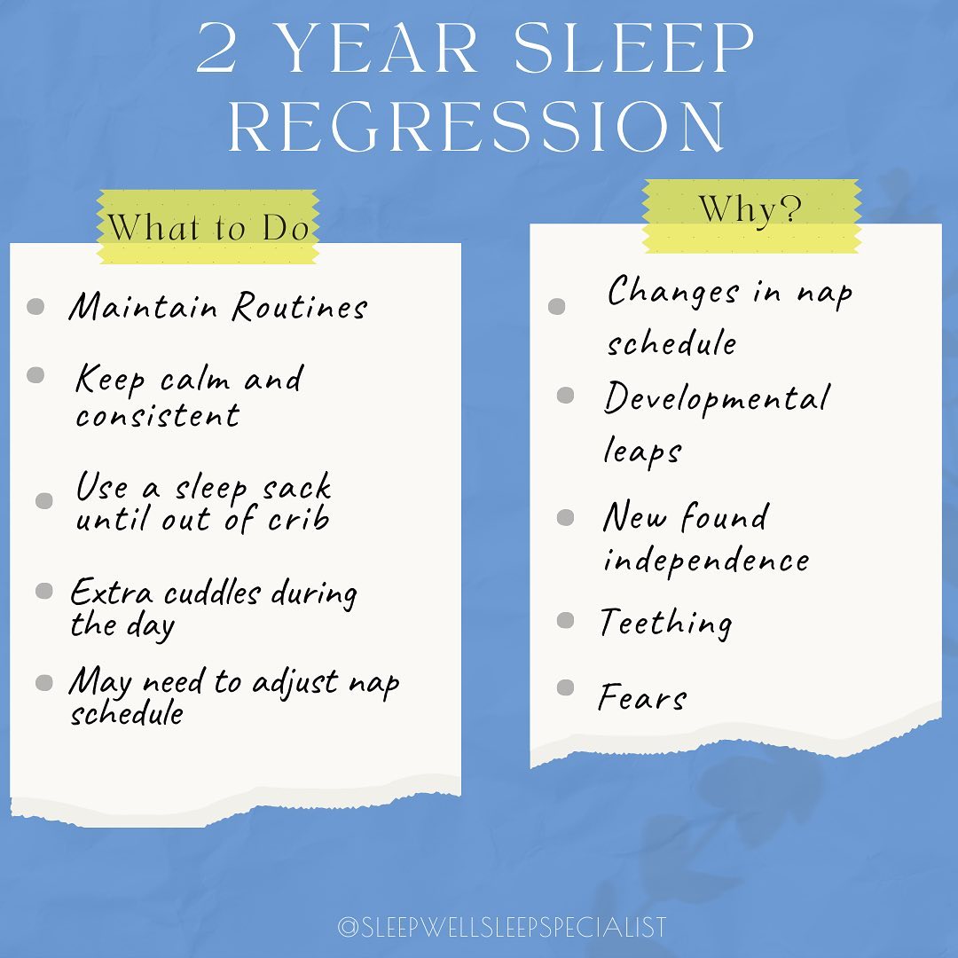 Is there a sleep regression at 22 months?