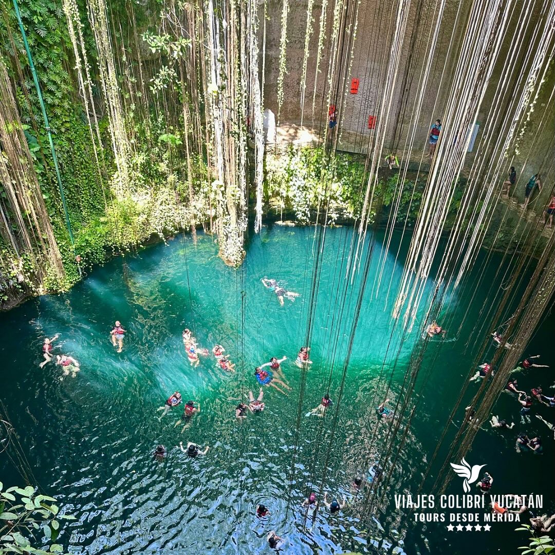 Viajes - 💦 Cenote IK KIL: Un Viaje a las Profundidades Sumérgete en un ...