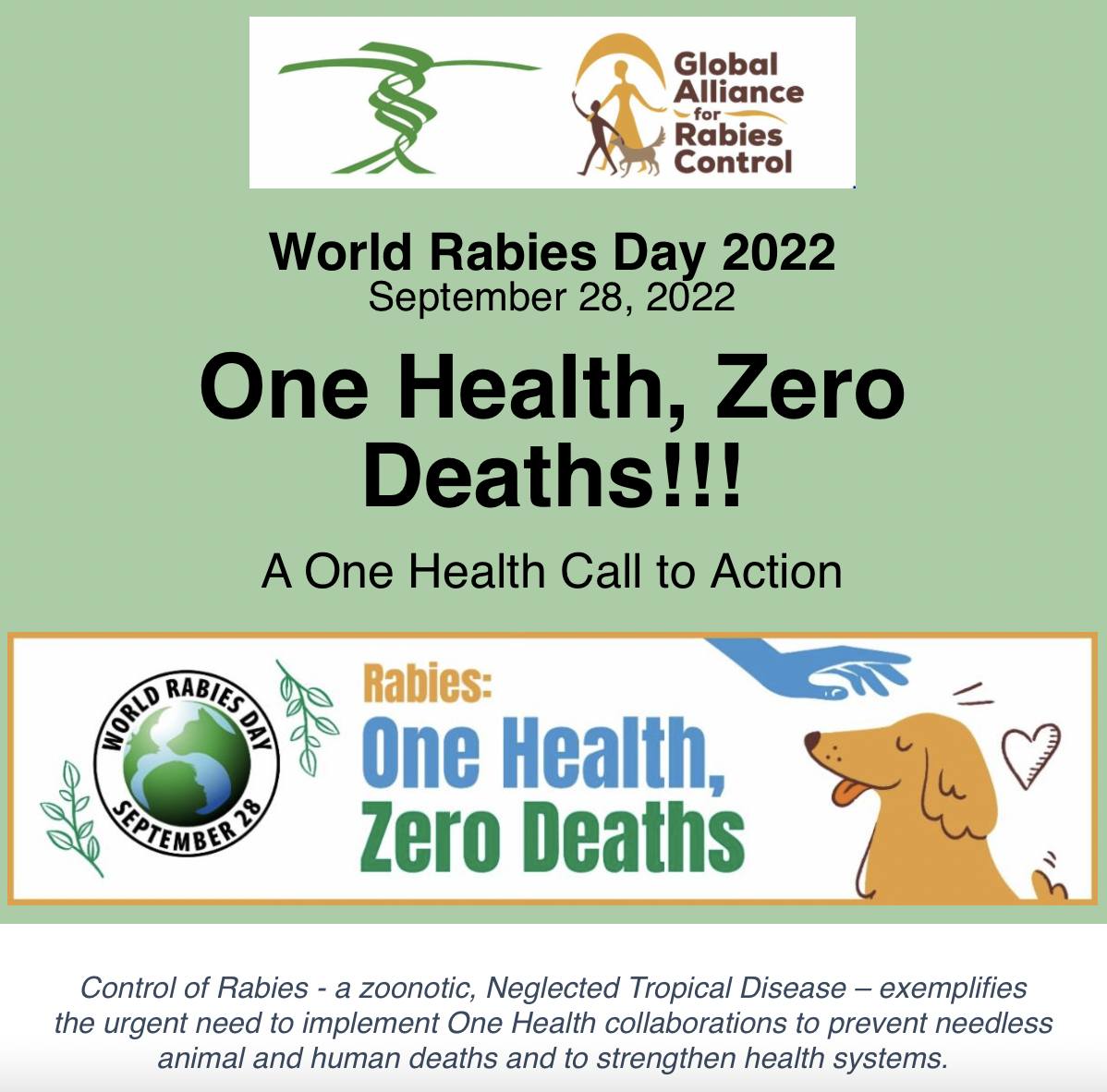 Global - Control of #Rabies - a zoonotic, Neglected Tropical Disease ...