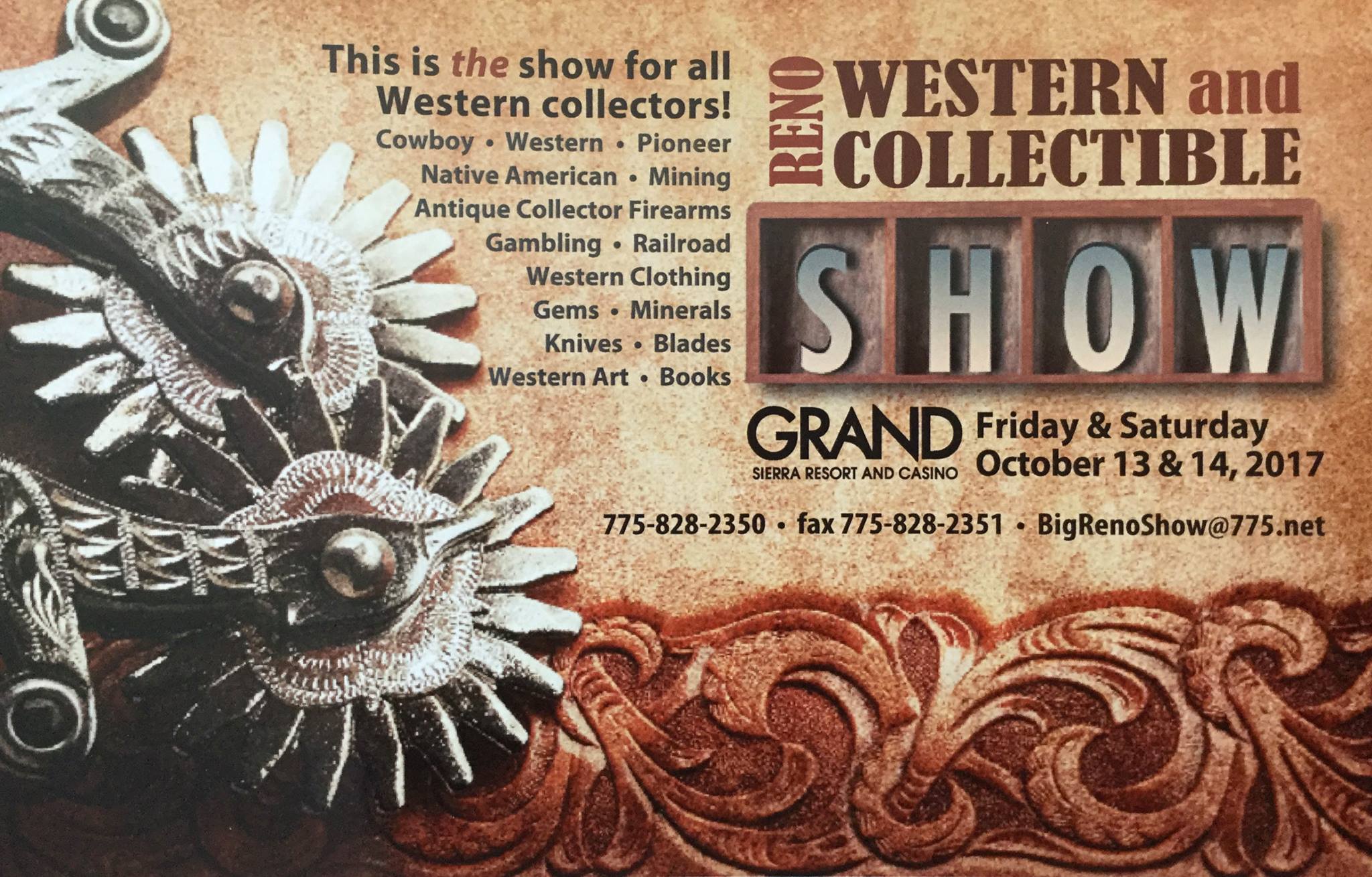 Reno Western and Collectible Show | West Reno NV