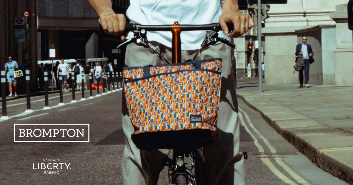 Brompton x @allycapellino_official⁠ ⁠ The Frank Backpack