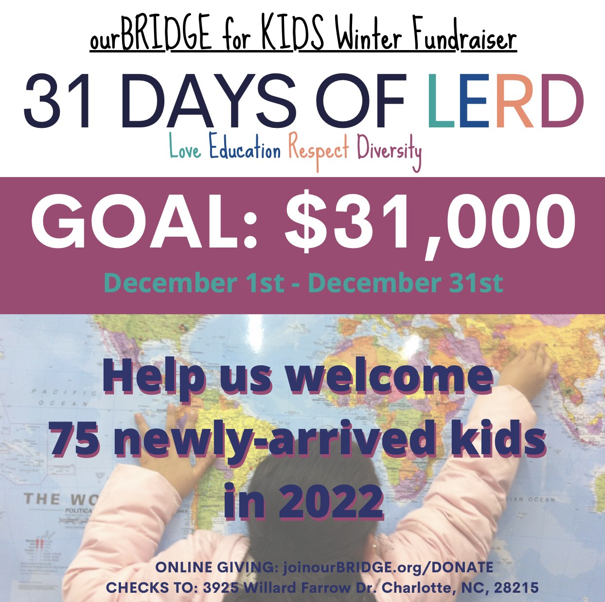 Ourbridge kids - Charlotte is an increasingly diverse city... | Facebook