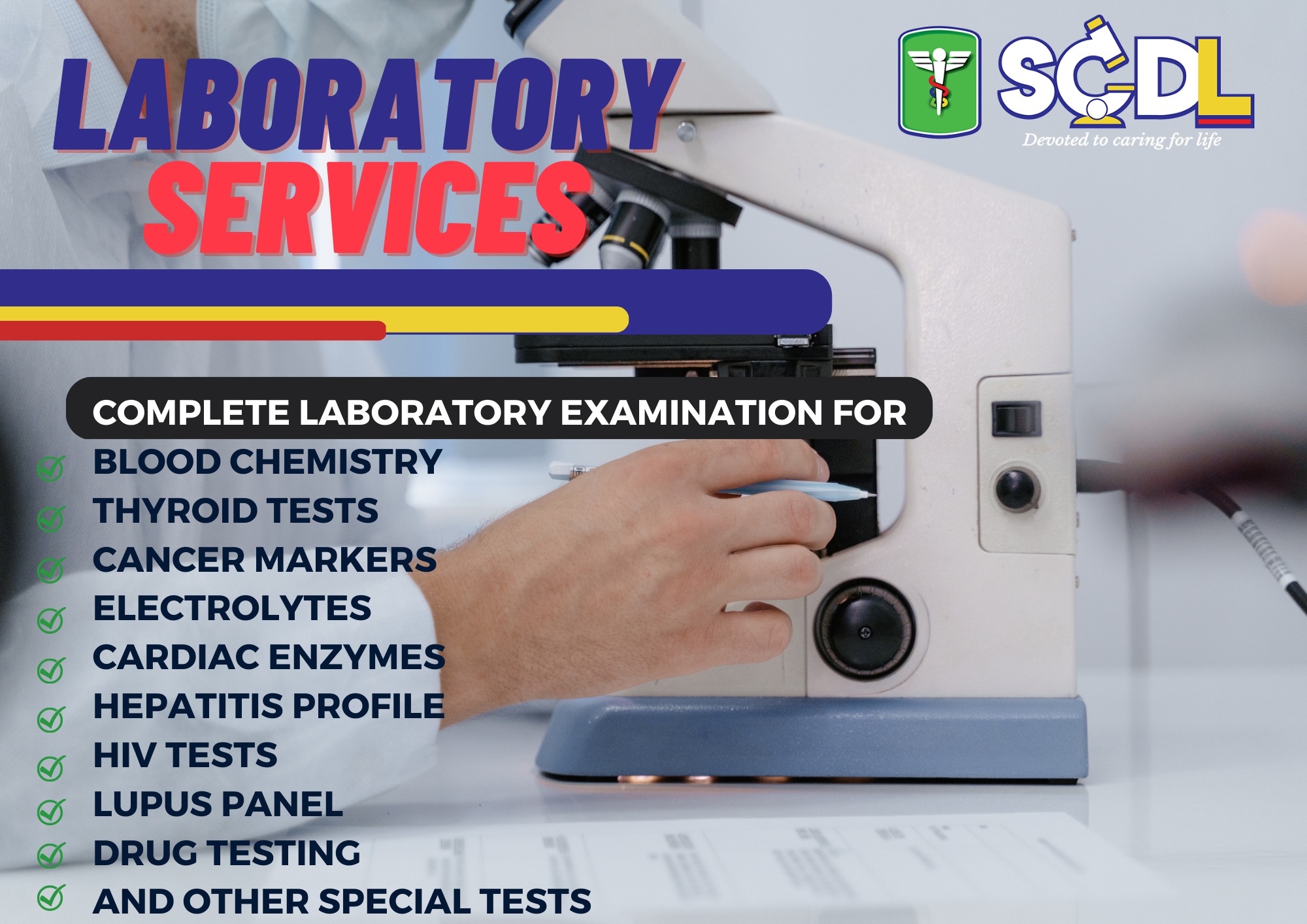 🔬 Ensure Your Health with a Complete... - SCDL Marbel Branch