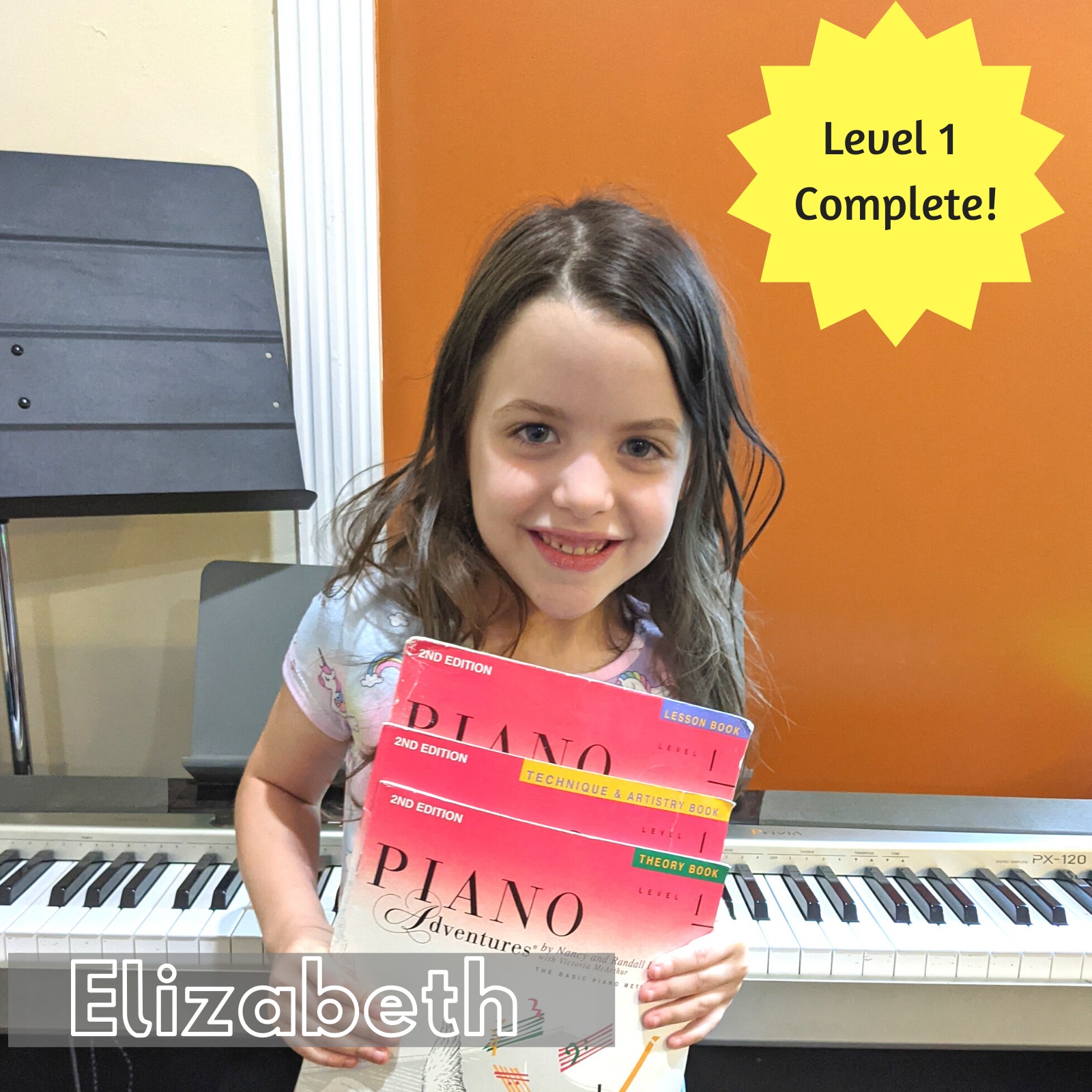 Congratulations to Elizabeth on... - Lucas Music Academy | Facebook