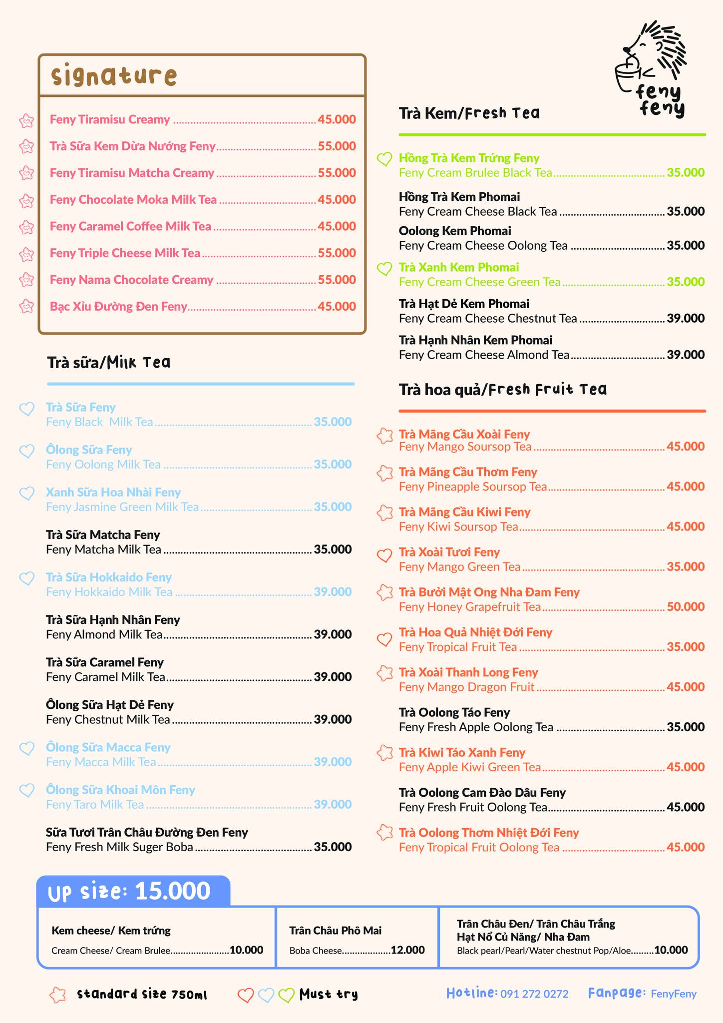 Feny Feny - ‼️ FENY FENY ‘FLEX’ MENU MỚI Chẳng có nhiều... | Facebook