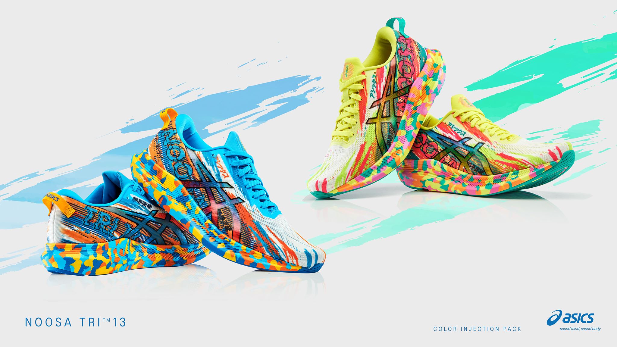 ASICS - | 全新 Color Injection Pack 耀眼登場| 全新 Color... | Facebook