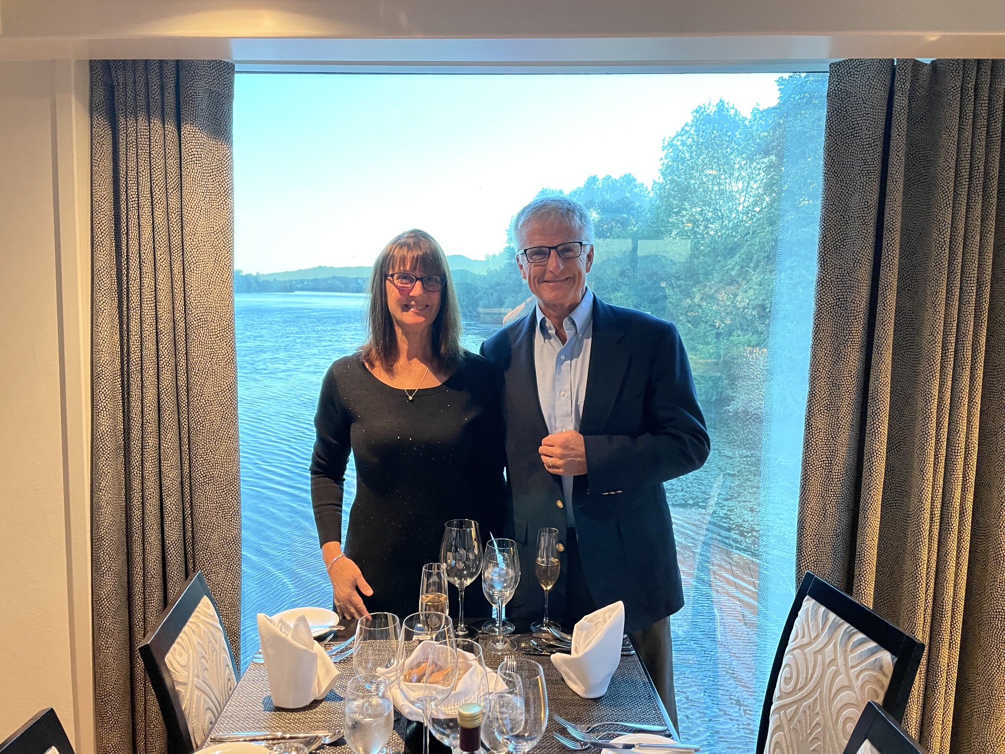 amawaterways dress code for dinner What is the Chef's Table? Zimmermann - Blue Birds Cruise outfits lil cactus smocked dresses Color:819turmeric3704black