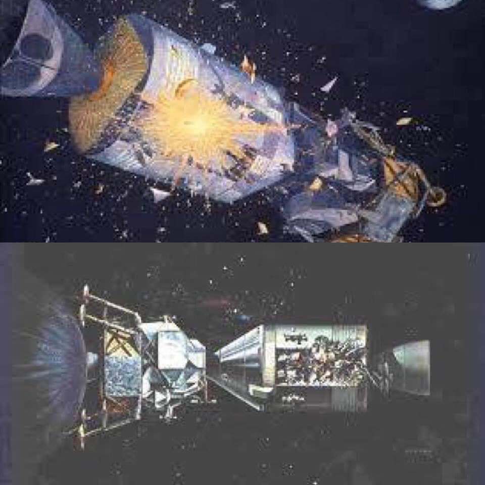 Apollo 13 Oxygen Tank Number 2 Symon Sez New White Prepac Large Cubbie